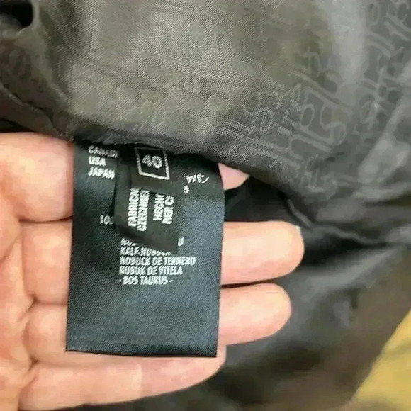 Laurél Brown Suede Coat  Blazer Embroidered Luxury - Picture 8 of 15